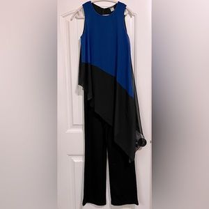 New Venus Jumpsuit with Sheer Overlay